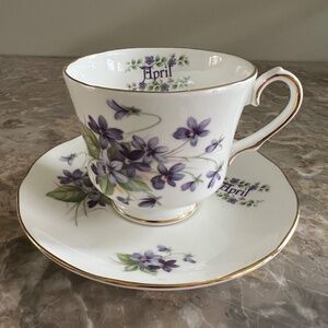 Vintage Duchess 'April' Cup & Saucer